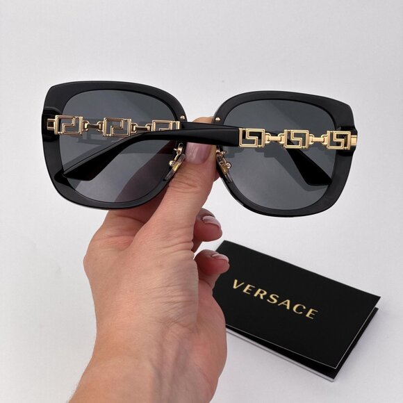 Versace VE4407D Women's Sunglasses – Black Butterfly Frame  | Color Code GB1/87 - Picture 2 of 10